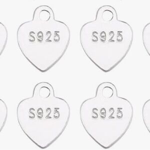Silver Heart S925 Charms